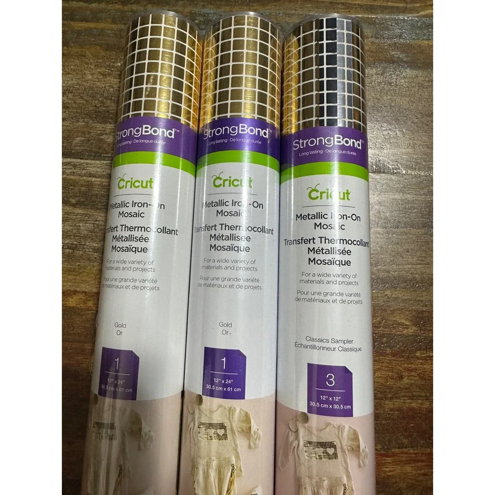 Cricut strongbond metallic